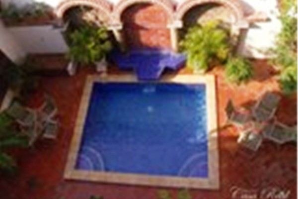 Piscina  Fuente hotelcasarealcartagena com 2