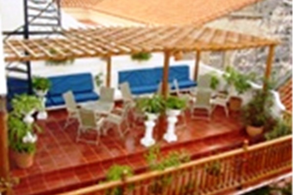 Terraza  Fuente hotelcasarealcartagena com